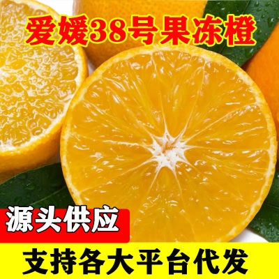 四川爱媛38号果冻橙新鲜采摘当季橙...